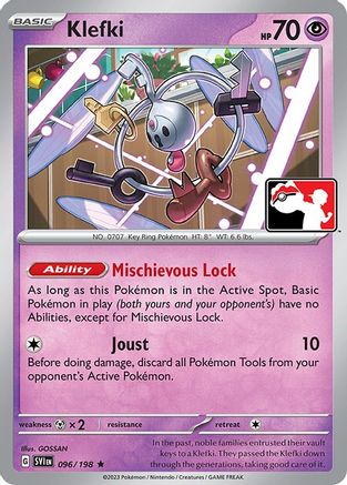 Klefki 096  Prize Pack Series Cards - Rare