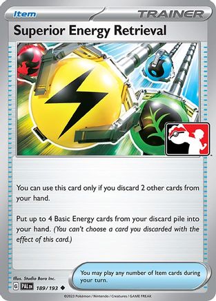 Superior Energy Retrieval 189  Prize Pack Series Cards - Uncommon
