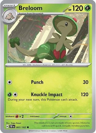 Breloom 007  SV05 Temporal Forces - Common