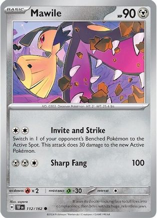 Mawile 112  SV05 Temporal Forces - Common