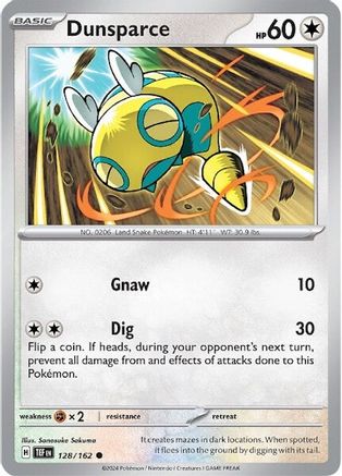 Dunsparce 128  SV05 Temporal Forces - Common