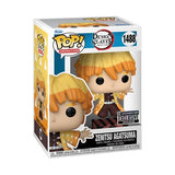 FUNKO POP! Demon Slayer Zenitsu Kneeling Protecting Nezuko's Box #1488 [EE EXCLUSIVE] *PREORDER*