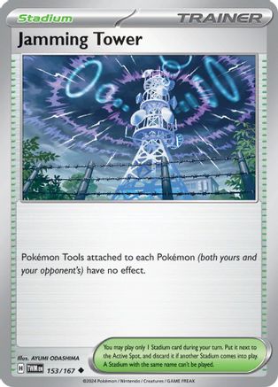 Jamming Tower 153  SV06 Twilight Masquerade - Uncommon