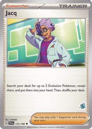 Jacq - Darkrai Deck 175  Battle Academy 2024 - Uncommon