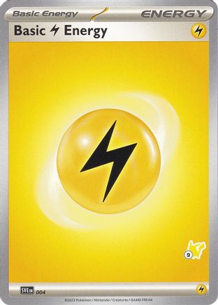 Basic Lightning Energy - Pikachu 9  Battle Academy 2024 - Common