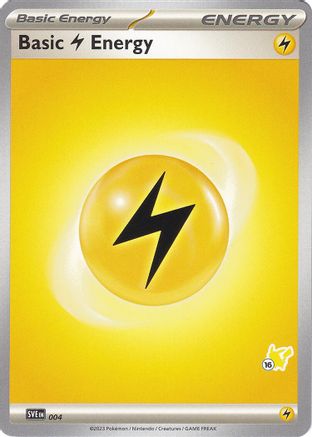 Basic Lightning Energy - Pikachu 16  Battle Academy 2024 - Common