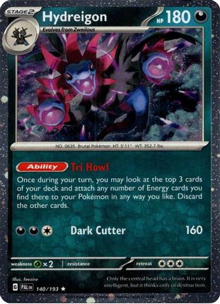 Hydreigon (Cosmos Holo)  - Holofoil Blister Exclusives - Rare