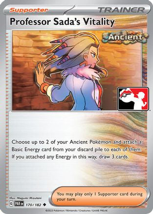 Professor Sada's Vitality 170  Prize Pack Series Cards - Uncommon