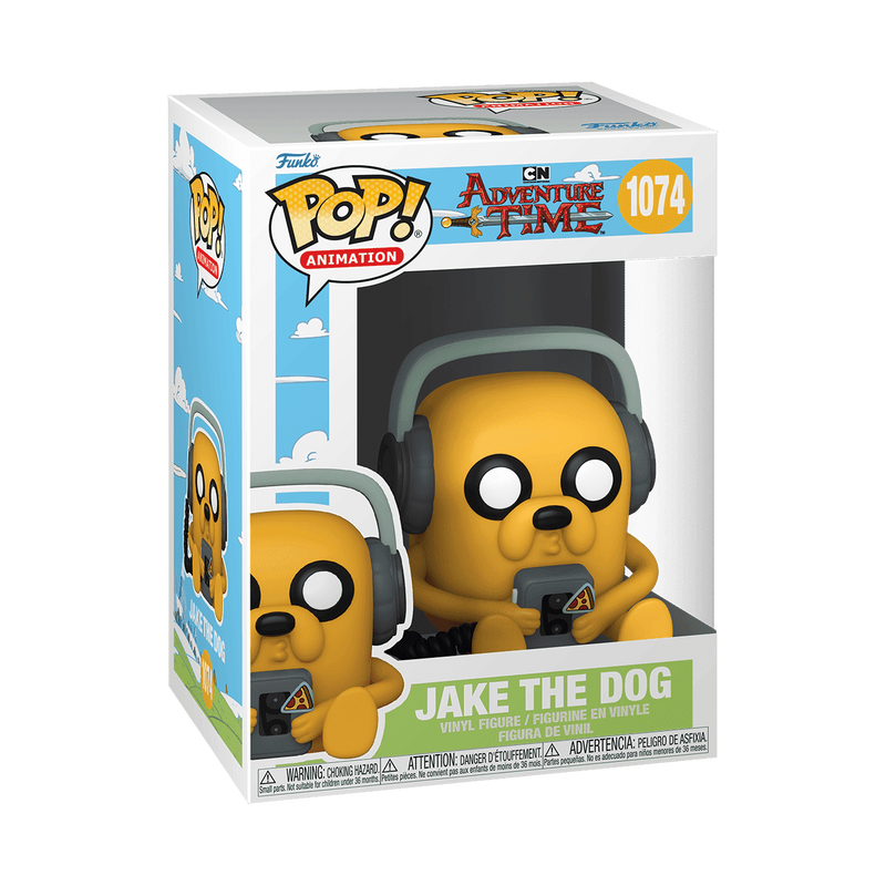 Funko Pop! Television: Adventure Time - Jake The Dog (with Player) #1074