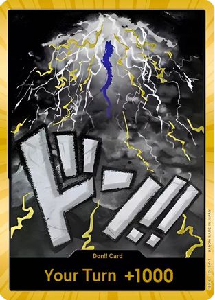 DON!! Card (Kaido) (Gold) - Premium Booster -The Best- Foil