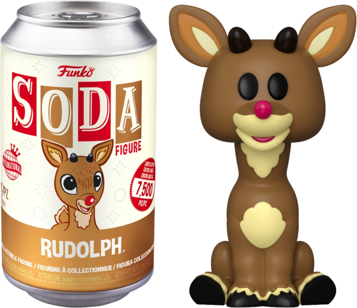 RUDOLPH FUNKO SODA VINYL LIMITED EDITION 7,500