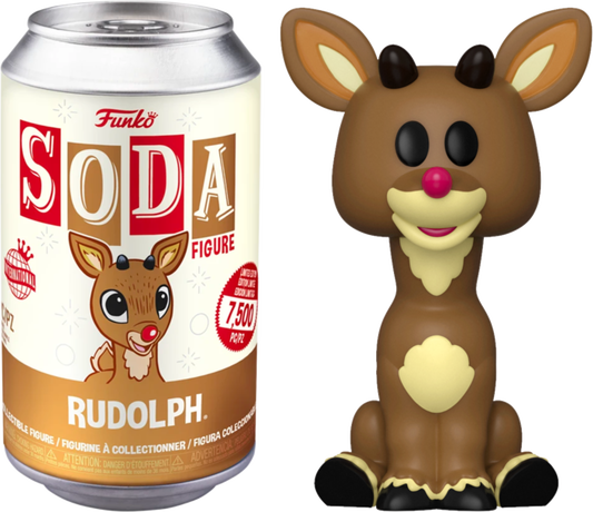 RUDOLPH FUNKO SODA VINYL LIMITED EDITION 7,500
