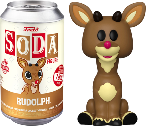 RUDOLPH FUNKO SODA VINYL LIMITED EDITION 7,500