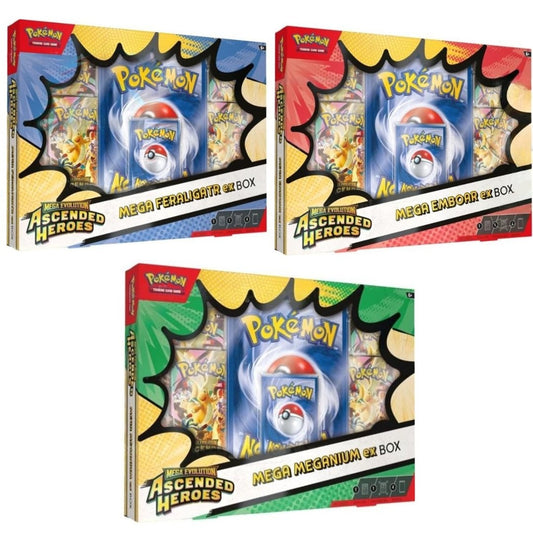 Pokemon TCG: Mega Evolutions - Ascended Heroes Mega EX Box *PREORDER*