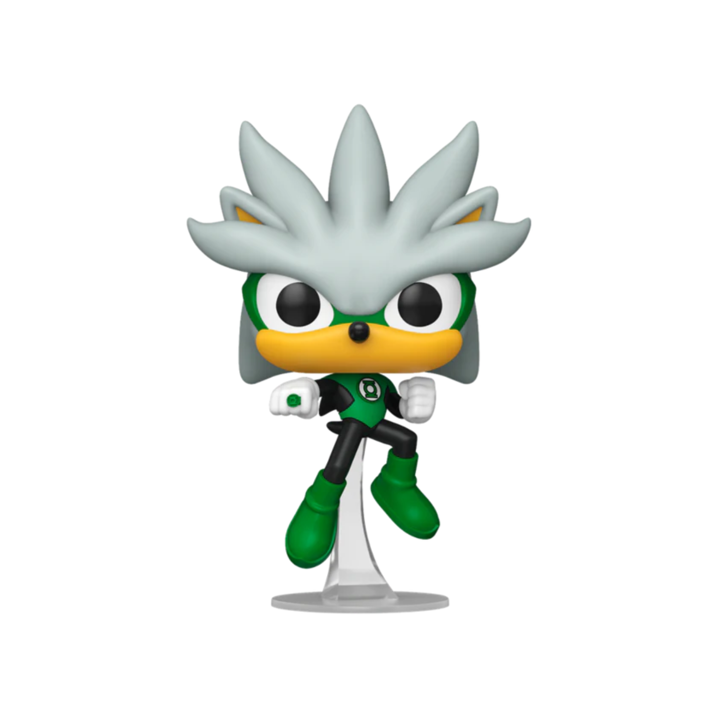 Funko Pop! DC x Sonic The Hedgehog - Shadow as Batman / Silver as The Green Lantern / Sonic as The Flash / Tails as Cyborg / Amy as Wonder Woman / Knuckles as Superman *PREORDER*