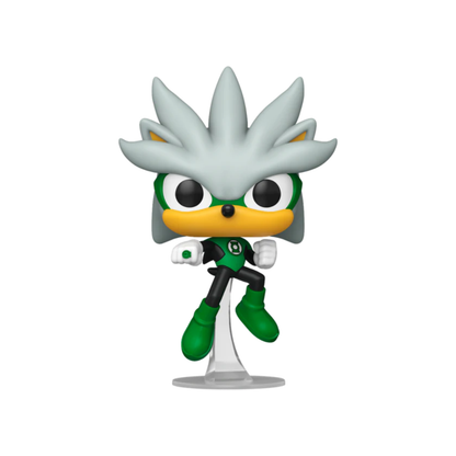 Funko Pop! DC x Sonic The Hedgehog - Shadow as Batman / Silver as The Green Lantern / Sonic as The Flash / Tails as Cyborg / Amy as Wonder Woman / Knuckles as Superman *PREORDER*