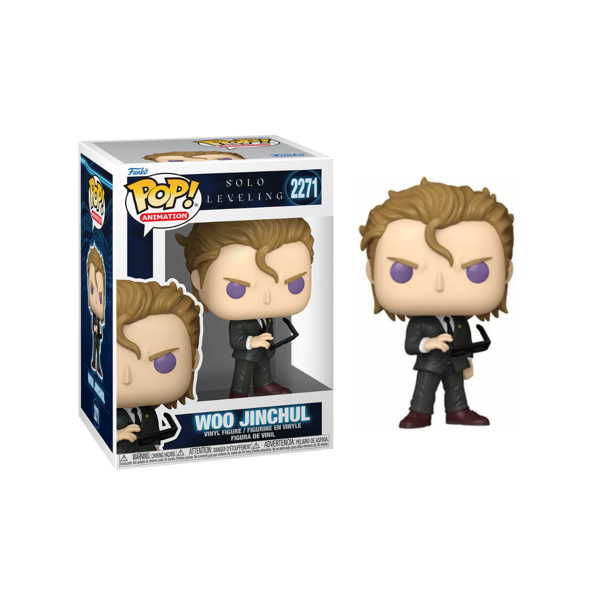 Funko Pop! Anime: Solo Leveling - Baek Yoonho / Choi Jong-in / Go Gunhee / Woo Jinchul / Deluxe! Jinwoo Vs Cerberus *PREORDER*