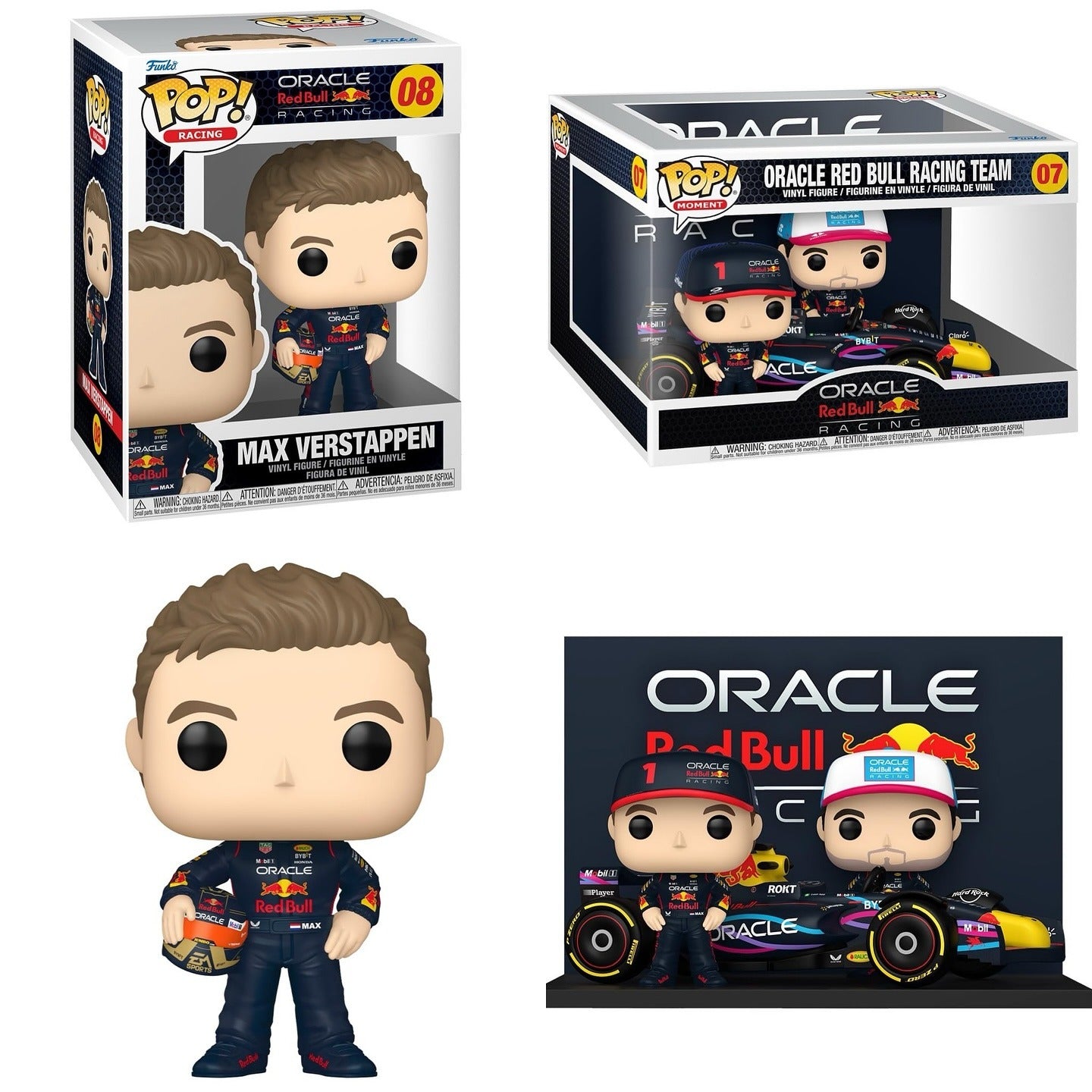 Funko Pop! Sports: Racing - Max Verstappen / Oracle Red Bull Racing Team