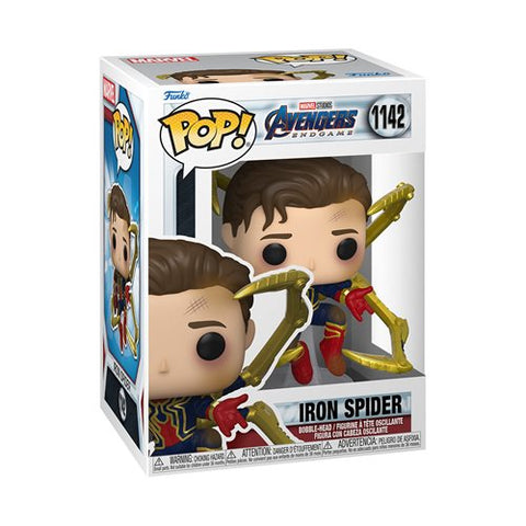 Funko Pop! MARVEL Avengers: Endgame Iron Spider SPIDER-MAN #1142 TOM HOLLAND