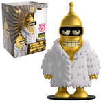 YouTooz: Futurama - Bender The Offender Vinyl Figure (Chrome) #4 [Limited 750pcs - Entertainment Earth Exclusive]
