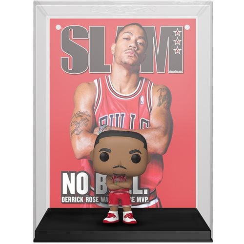 Funko Pop! Sports NBA - SLAM COVER with CASE DERRICK ROSE #11