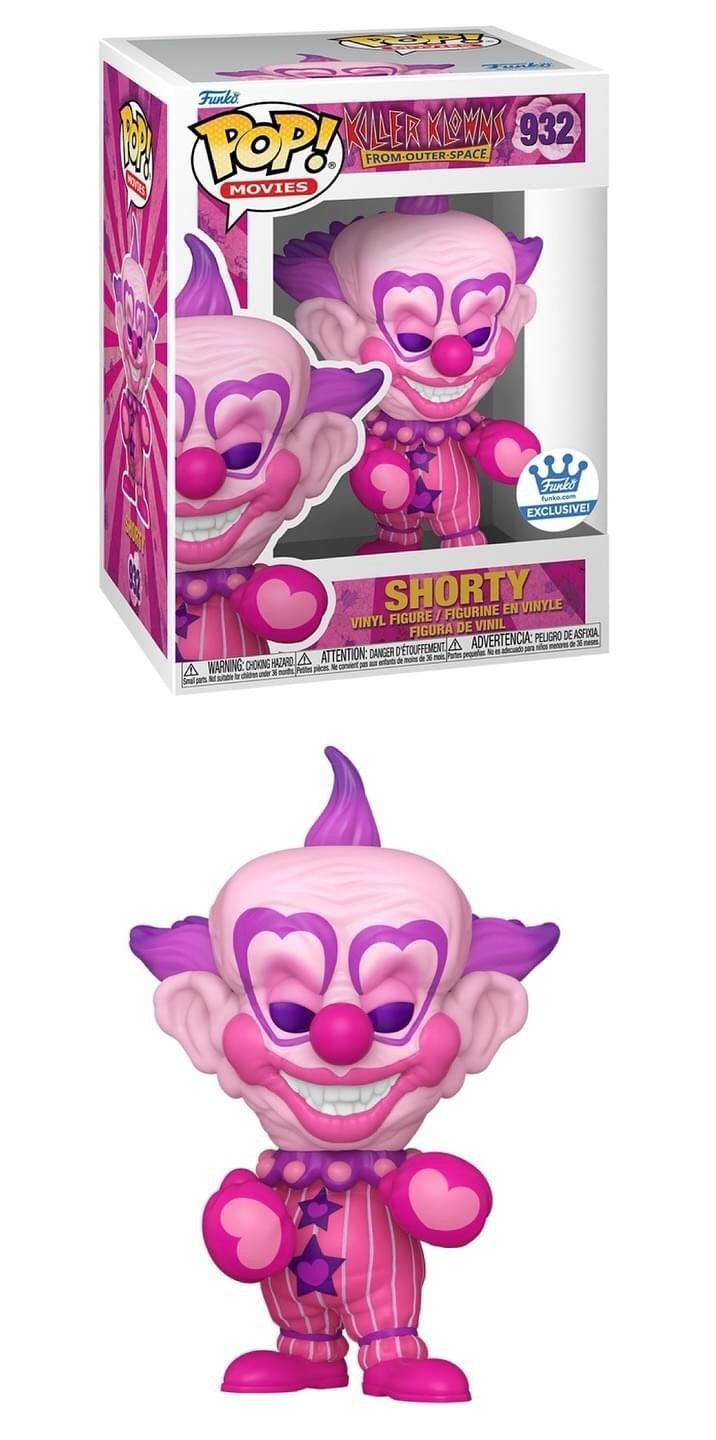 Funko Pop! Movies: Killer Klowns - Shorty #932 & Fatso #1423 [Funko Shop Exclusive] *PREORDER*