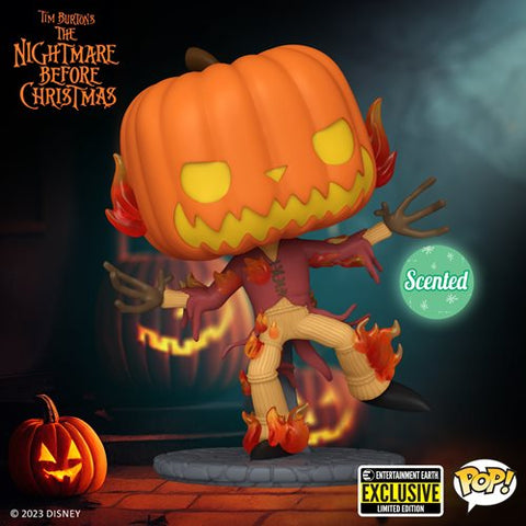Funko Pop! Disney: Nightmare Before Christmas (30th Anniversary) - Pumpkin King (Scented) #1357 [Entertainment Earth Exclusive]
