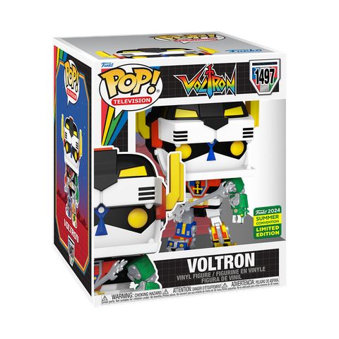 Funko Pop! Television - Jumbo 6" Voltron #1497 [2024 SDCC / Shared Convention Exclusive] *PREORDER*