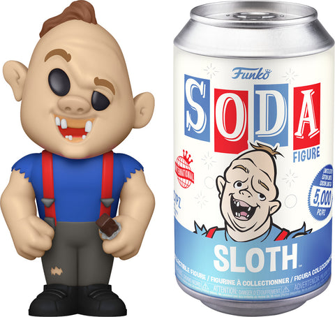 Funko Vinyl Soda Can GOONIES SLOTH with chance of chase LIMITED 5,000