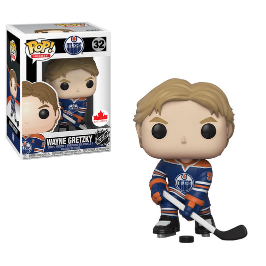 Funko Pop! Sports: NHL - Wayne Gretzky (Edmonton Oilers) #32 [Canadian Exclusive]