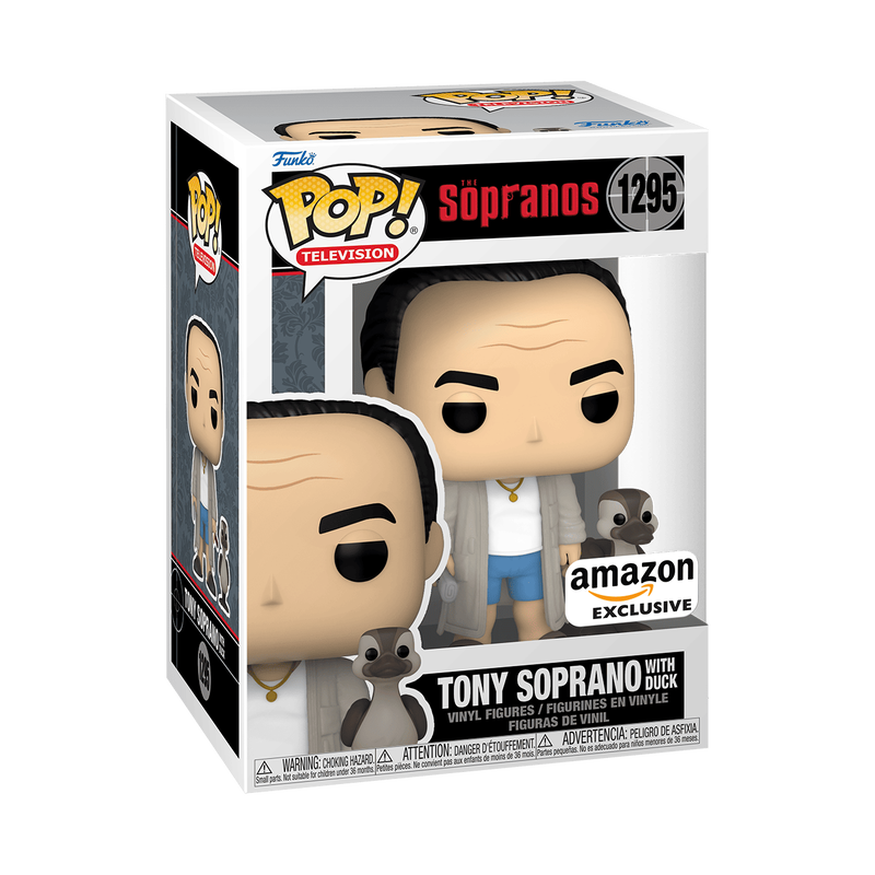 Funko Pop! Television: The Sopranos - Tony Soprano with Duck #1295 [Amazon Exclusive]