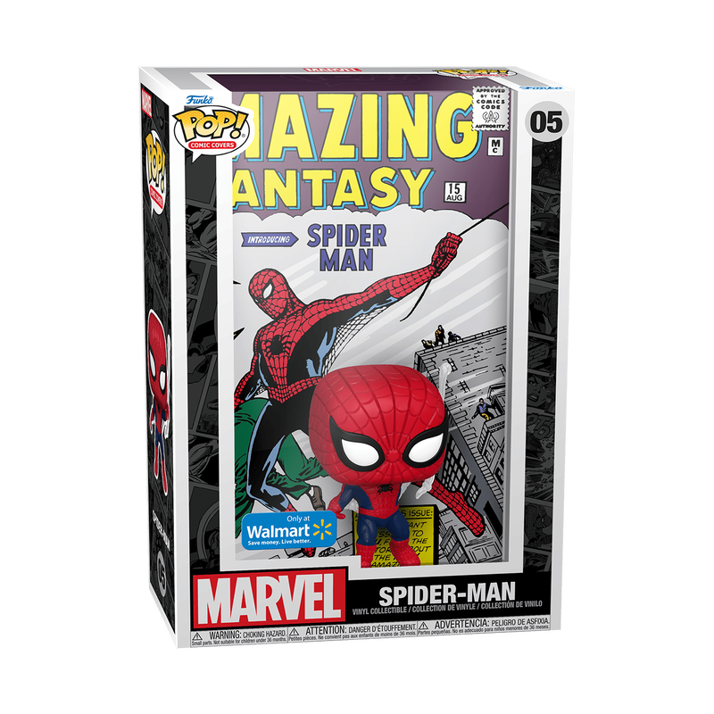 Funko Pop! COMIC Cover Art Marvel - Amazing SPIDER-MAN #05 [WALMART EXCLUSIVE]