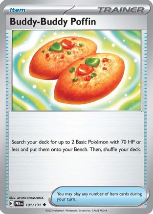 Buddy-Buddy Poffin 101  SV Prismatic Evolutions - Uncommon