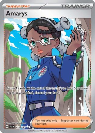 Amarys 132/131  - Holofoil SV Prismatic Evolutions - Ultra Rare