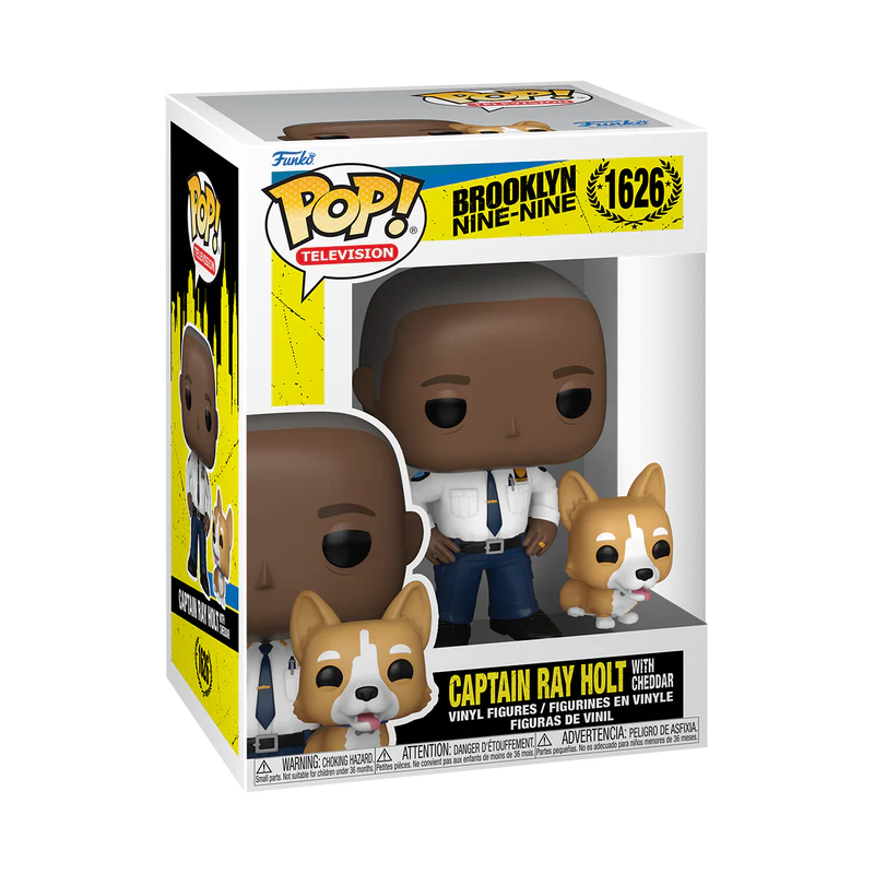 Funko Pop! Television: Brooklyn Nine-Nine - Captain Holt with Cheddar #1626
