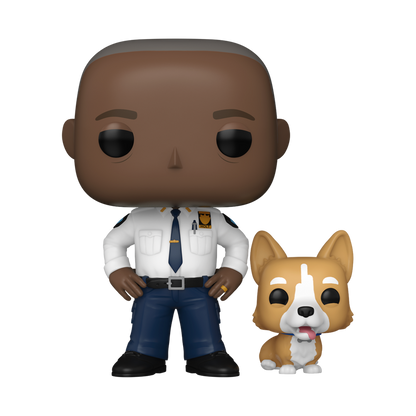 Funko Pop! Television: Brooklyn Nine-Nine - Captain Holt with Cheddar #1626