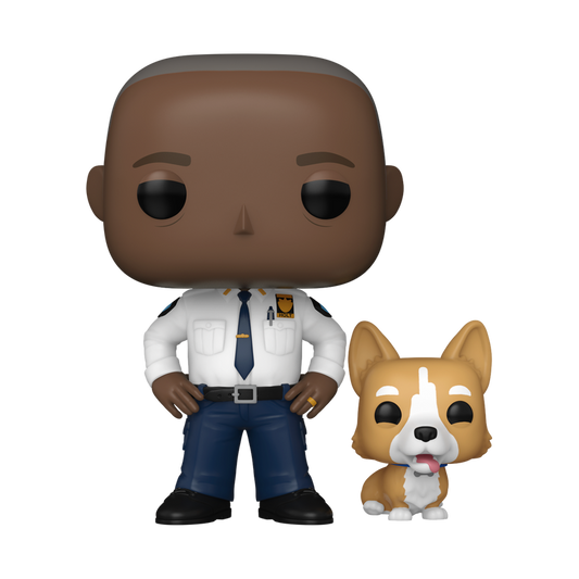 Funko Pop! Television: Brooklyn Nine-Nine - Captain Holt with Cheddar #1626