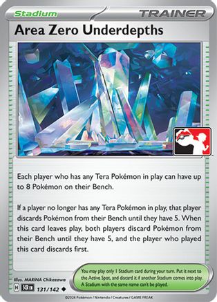 Area Zero Underdepths 131  Prize Pack Series Cards - Uncommon