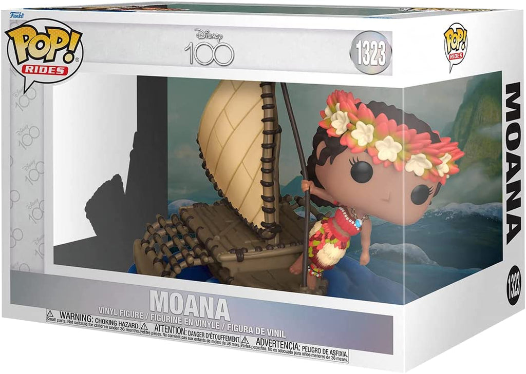 Funko Pop! Ride Super Deluxe: Disney 100 Moana on Sailboat #1323