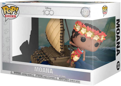 Funko Pop! Ride Super Deluxe: Disney 100 - Moana on Sailboat #1323