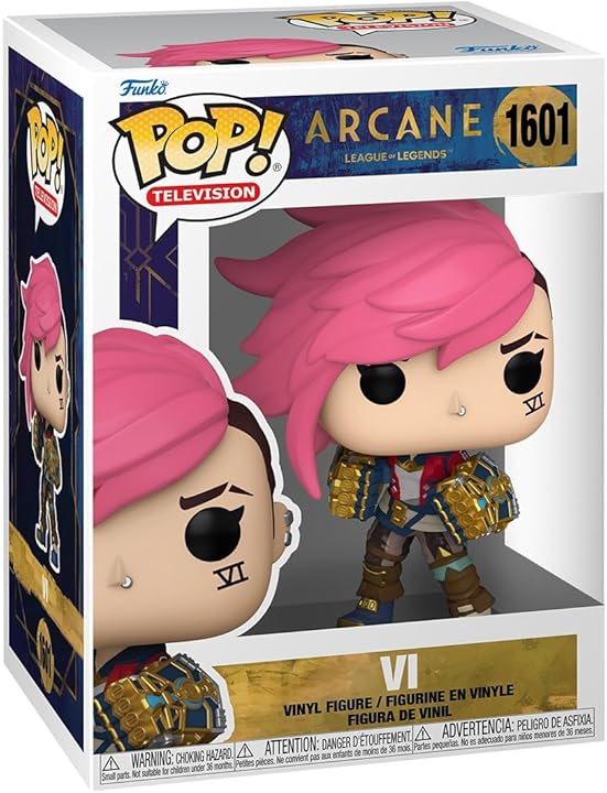 Funko Pop! Television: Arcane - Ekko / Silco / Heimerdinger with Poro / Jinx / Vi