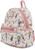 LOUNGEFLY Harry Potter Luna Lovegood Aop Mini Backpack