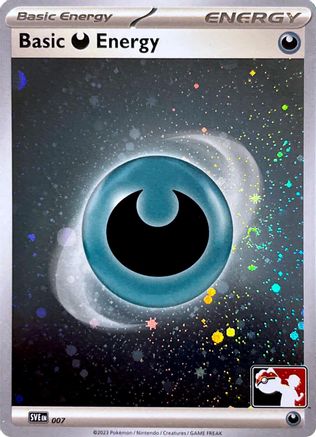 Basic Darkness Energy (Cosmos Holo) 007  - Holofoil Prize Pack Series Cards - Common