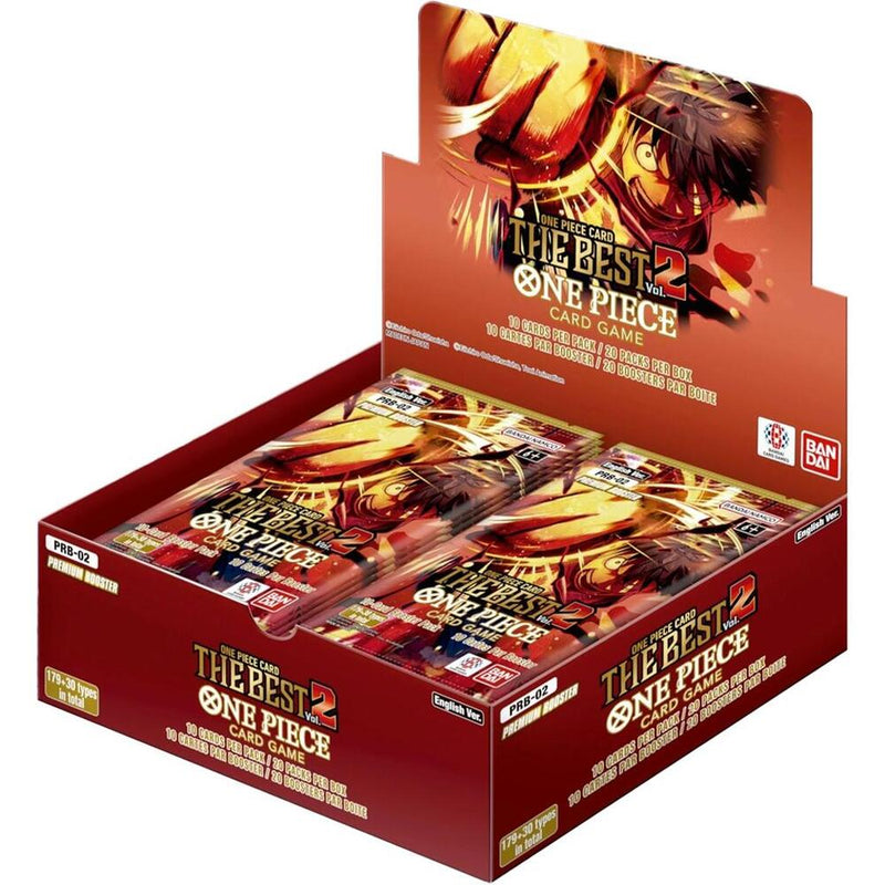 One Piece TCG - PRB-02: One Piece The Best 2 English Booster Box - Asia Edition -