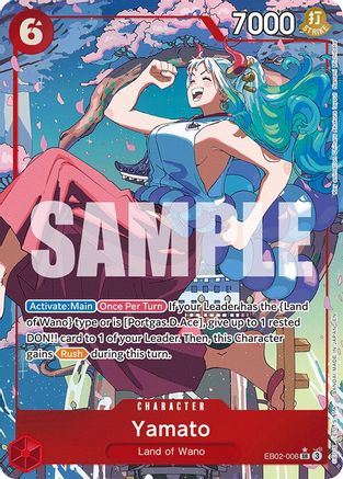 Yamato (Alternate Art) (EB02-006) - Extra Booster: Anime 25th Collection Foil