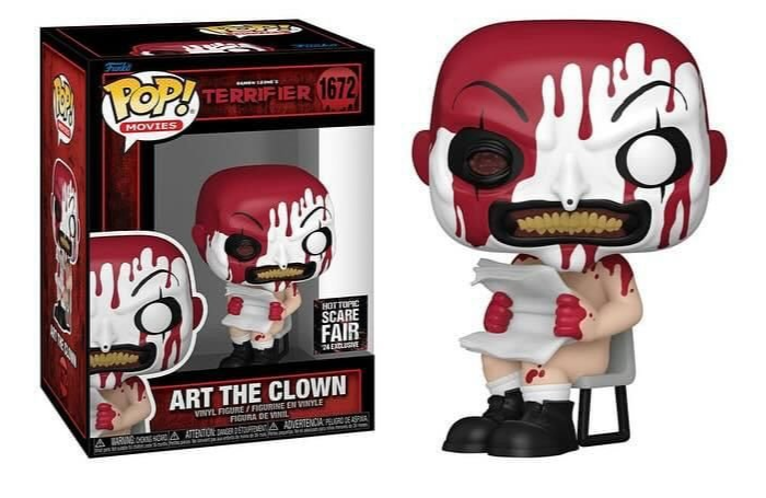 Funko Pop! Horror: Scare Fair - Ghost Face / Art The Clown / Leatherface /  Evil Ash