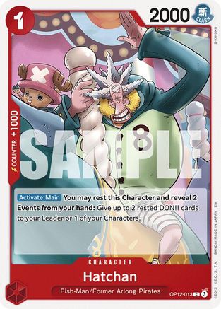 Hatchan (OP12-013) - Legacy of the Master