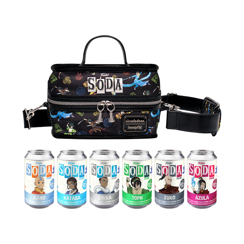 FUNKO VINYL SODA AVATAR: THE LAST AIRBENDER 6-PACK WITH COOLER *PREORDER*