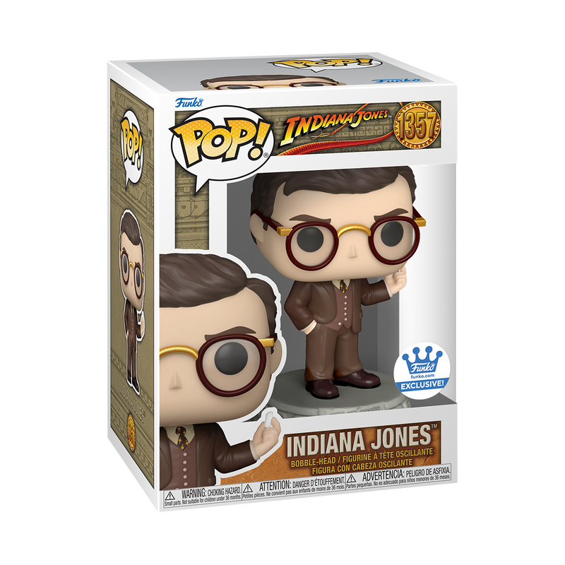 Funko Pop! PROFESSOR INDIANA JONES #1357 [FUNKO SHOP EXCLUSIVE] *PREORDER*