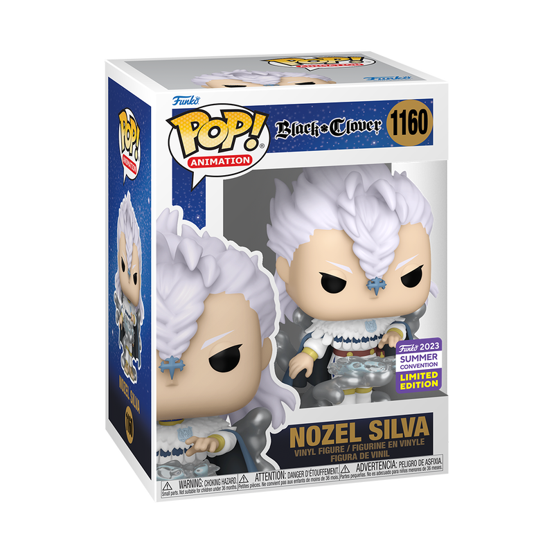 FUNKO POP! BLACK CLOVER NOZEL SILVA #1160 [2023 SDCC SHARED EXCLUSIVE]
